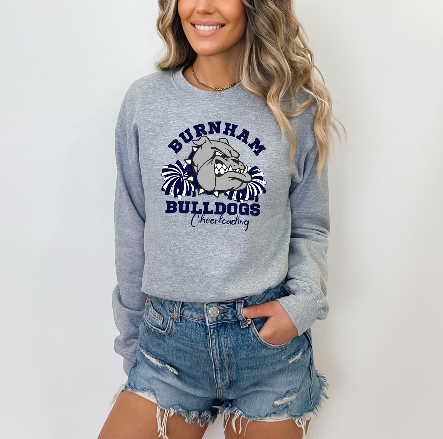 Burnham Bulldogs '24 CHEER (Youth Sweatshirt items)