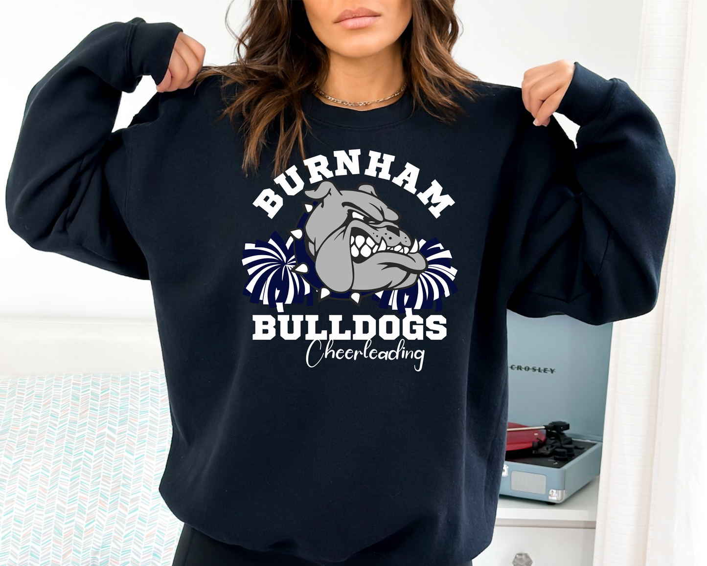 Burnham Bulldogs '24 CHEER (Youth T-shirt items)