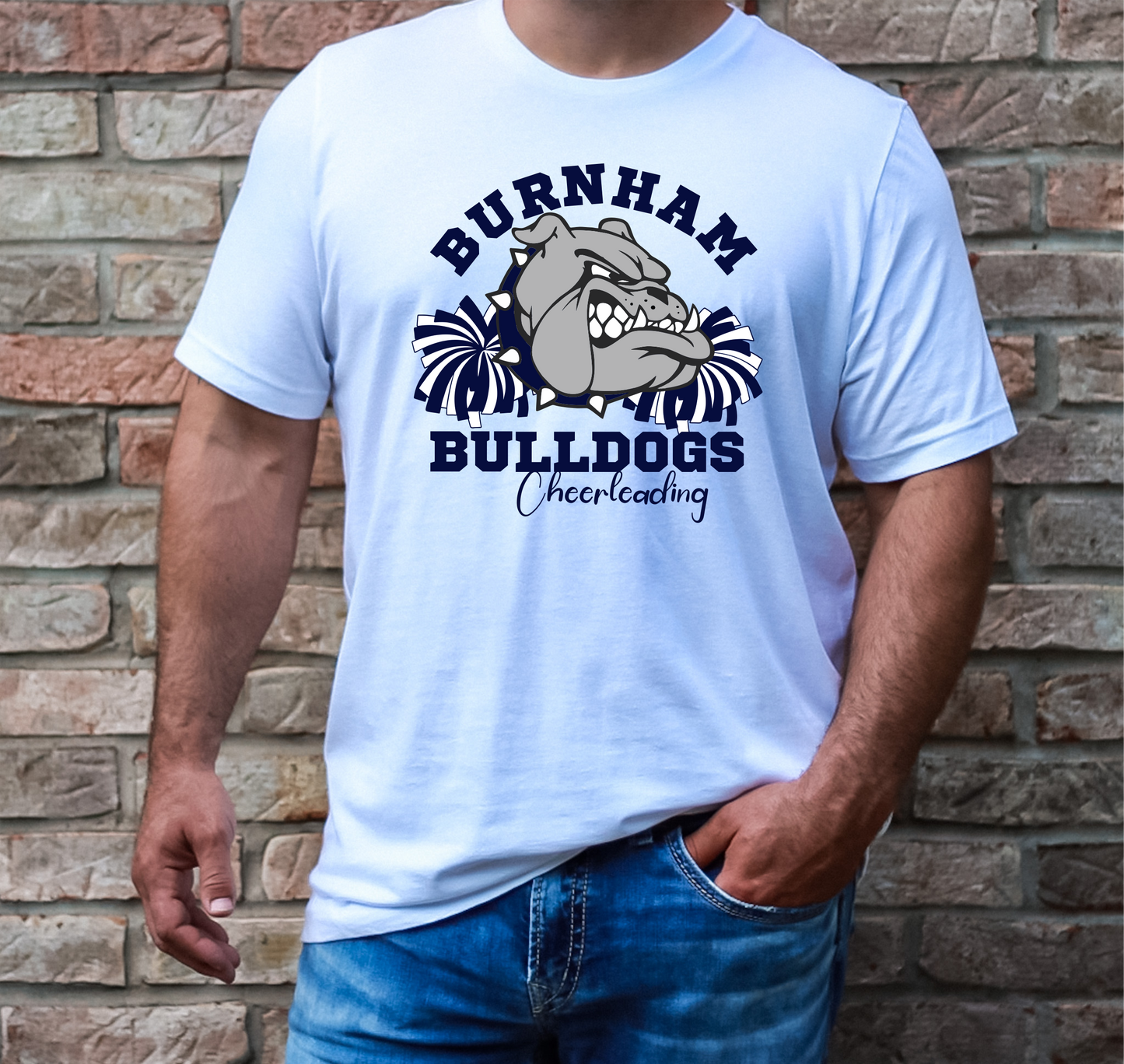 Burnham Bulldogs '24 CHEER (Youth T-shirt items)