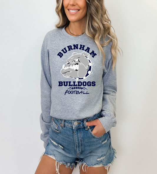 Burnham Bulldogs '24 FOOTBALL (Adult T-shirt items)