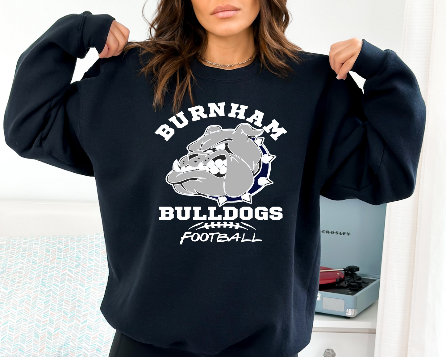 Burnham Bulldogs '24 FOOTBALL (Adult T-shirt items)