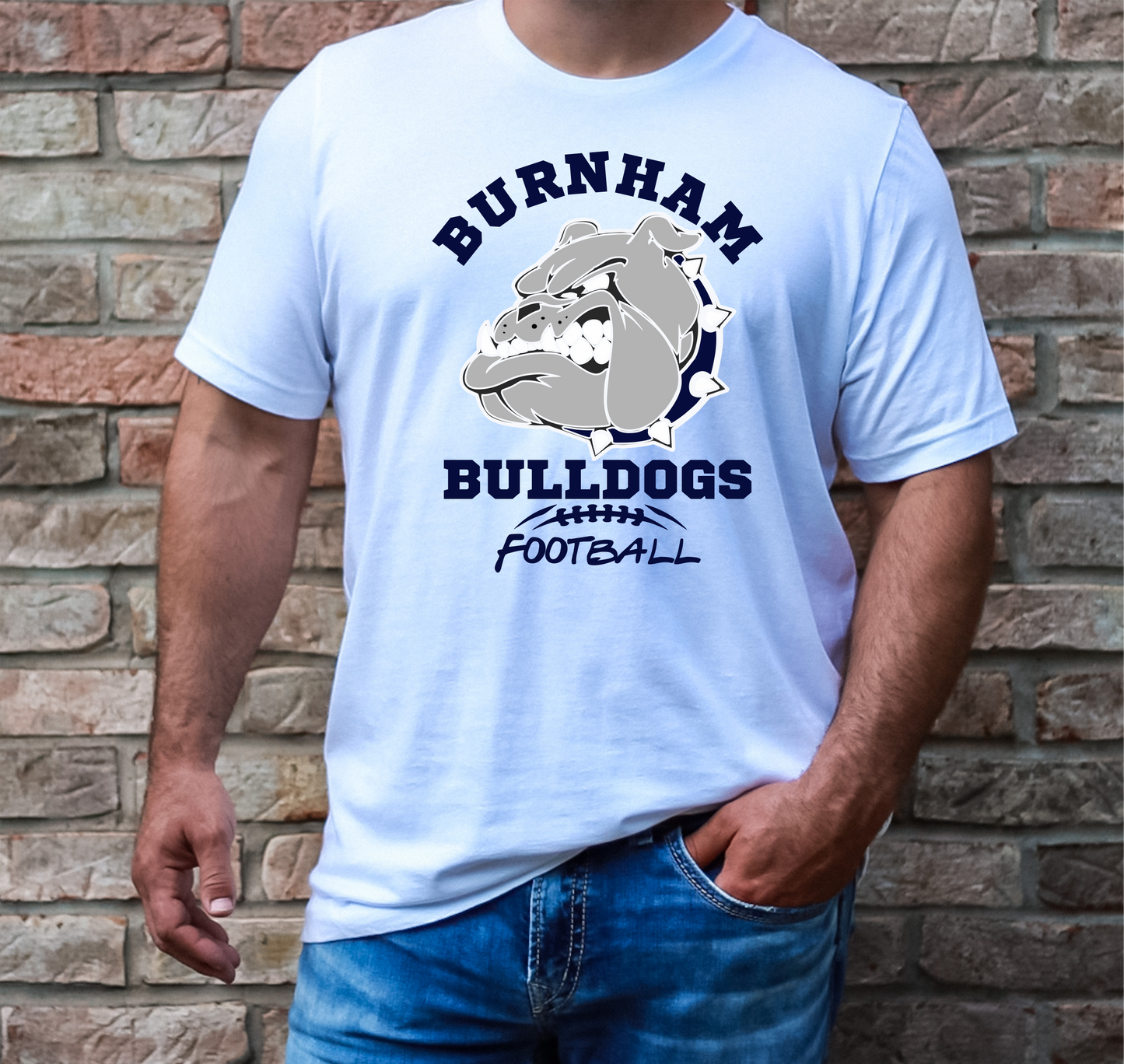 Burnham Bulldogs '24 FOOTBALL (Adult T-shirt items)