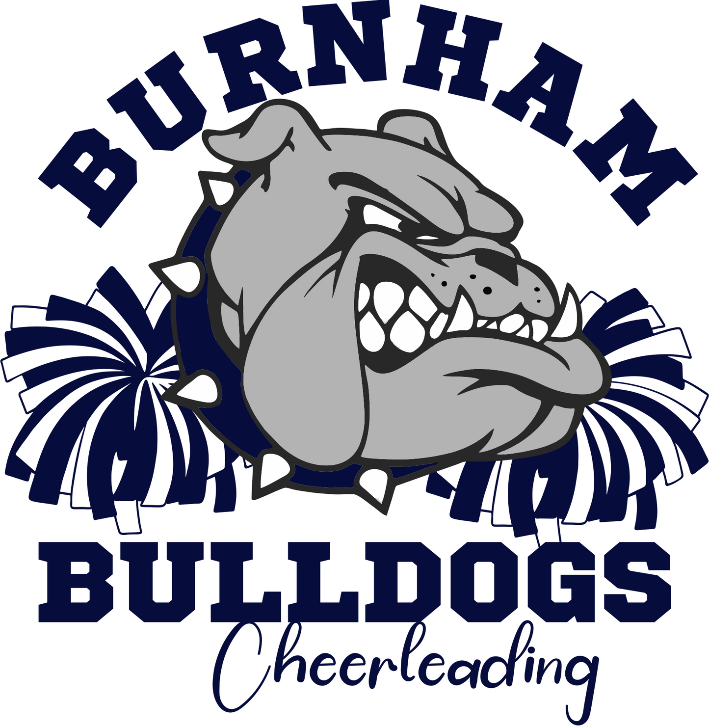 Burnham Bulldogs '24 CHEER (Youth T-shirt items)