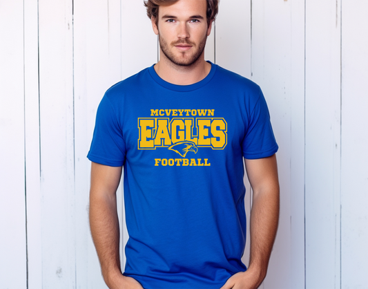 McVeytown Eagles 2024 team logo (ROYAL APPAREL)