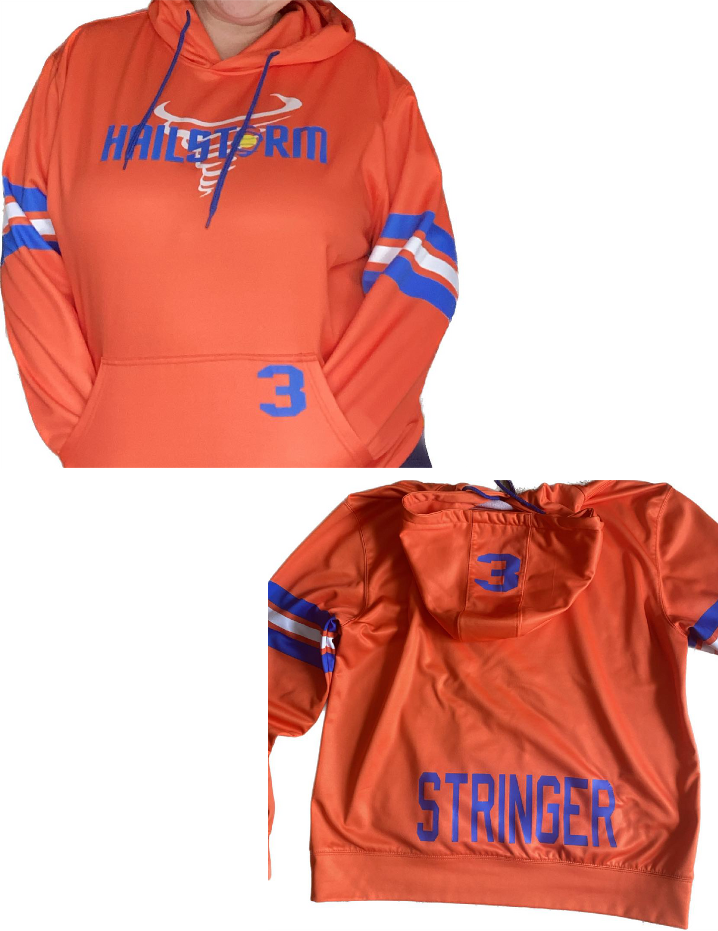 WOMEN'S Hailstorm Football pullover sweatshirt