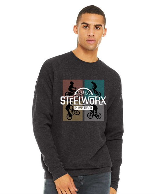 Steelworx Bella Canvas sponge fleece crewneck