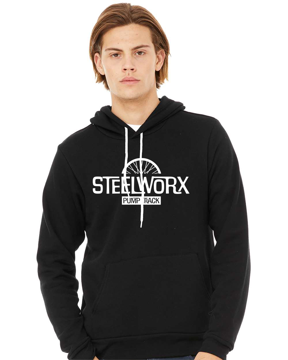 Steelworx Bella Canvas sponge fleece hoodie